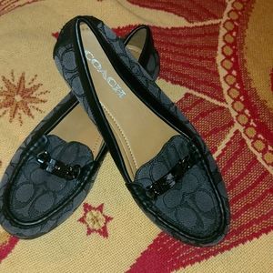 Coach monogram loafers